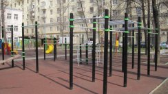 Площадка для воркаута в городе Москва №2756 Маленькая Хомуты фото